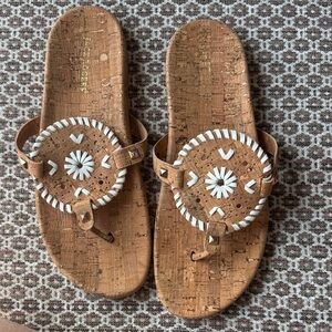 Jack Rogers Cork Sandals Size 9.5